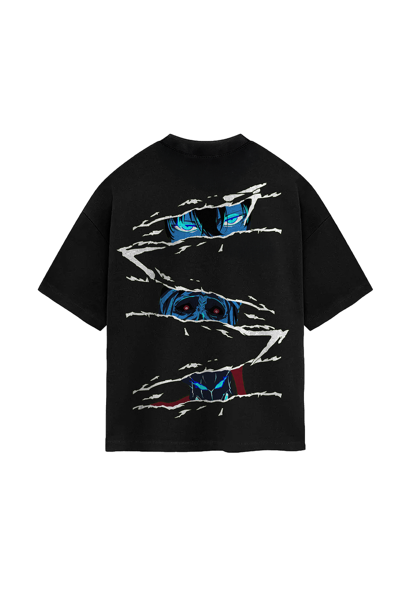 Solo Leveling Black Oversized T-Shirt