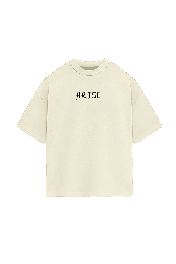 Solo Leveling Arise off White Oversized T-Shirt