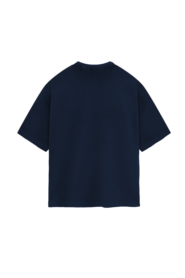 Level up Navy Oversized T-Shirt