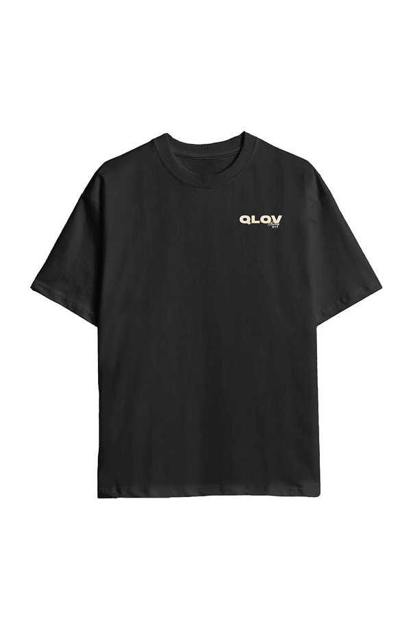 The Beast Fade Black Oversized T-Shirt