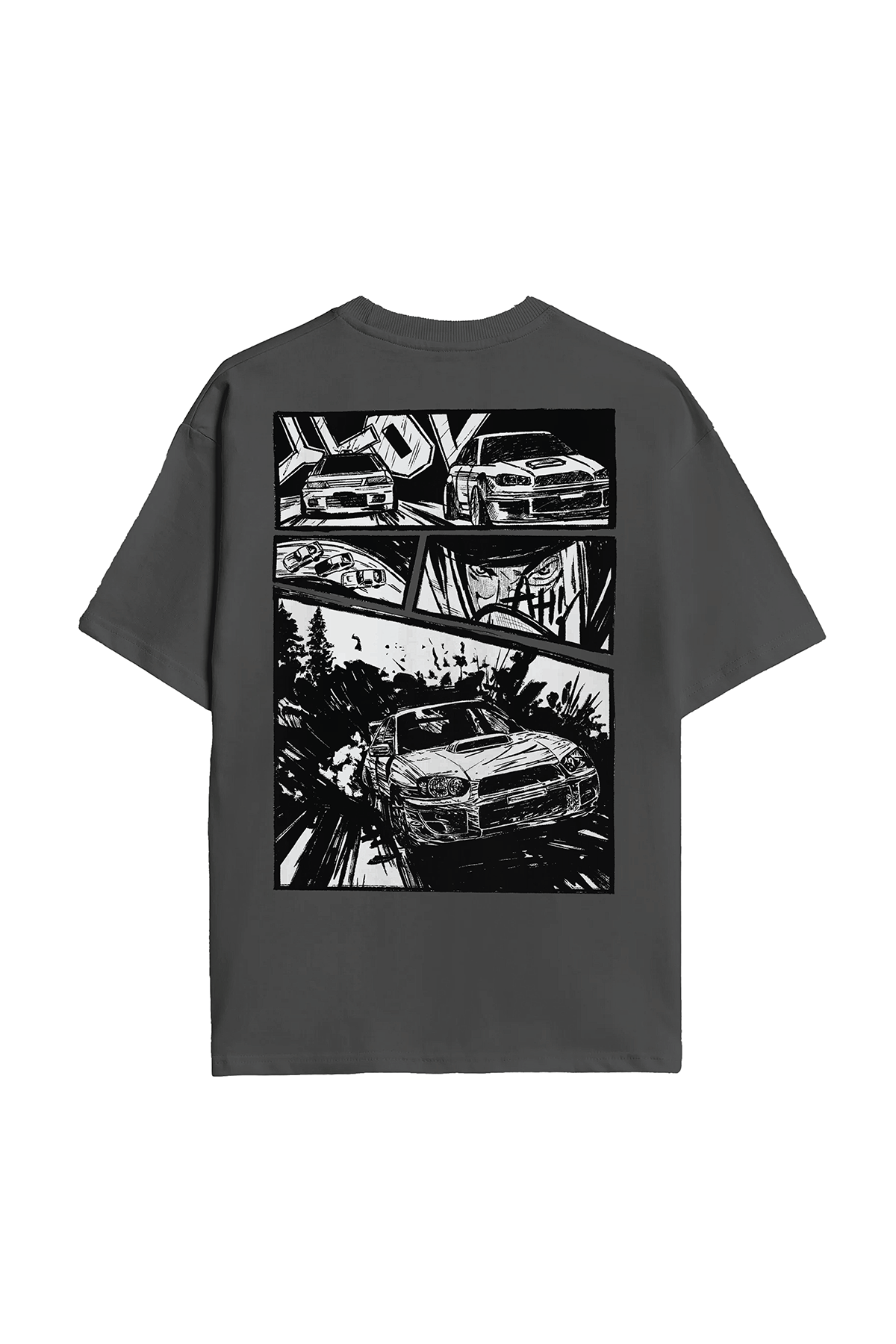 Burnout Chaos Ash Oversized T-Shirt
