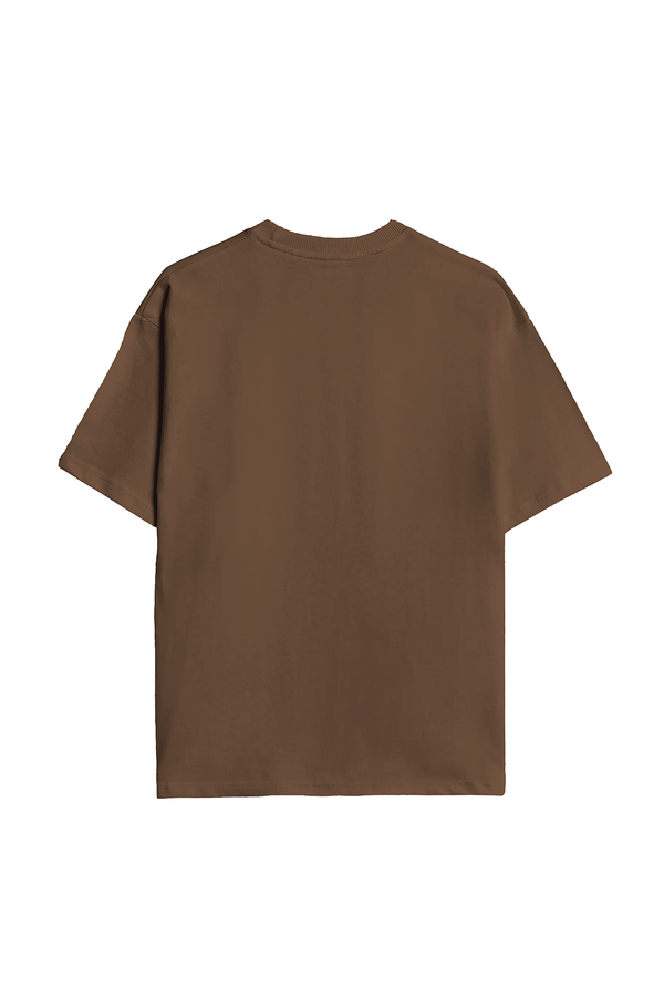 Go green Brown Oversized T-Shirt