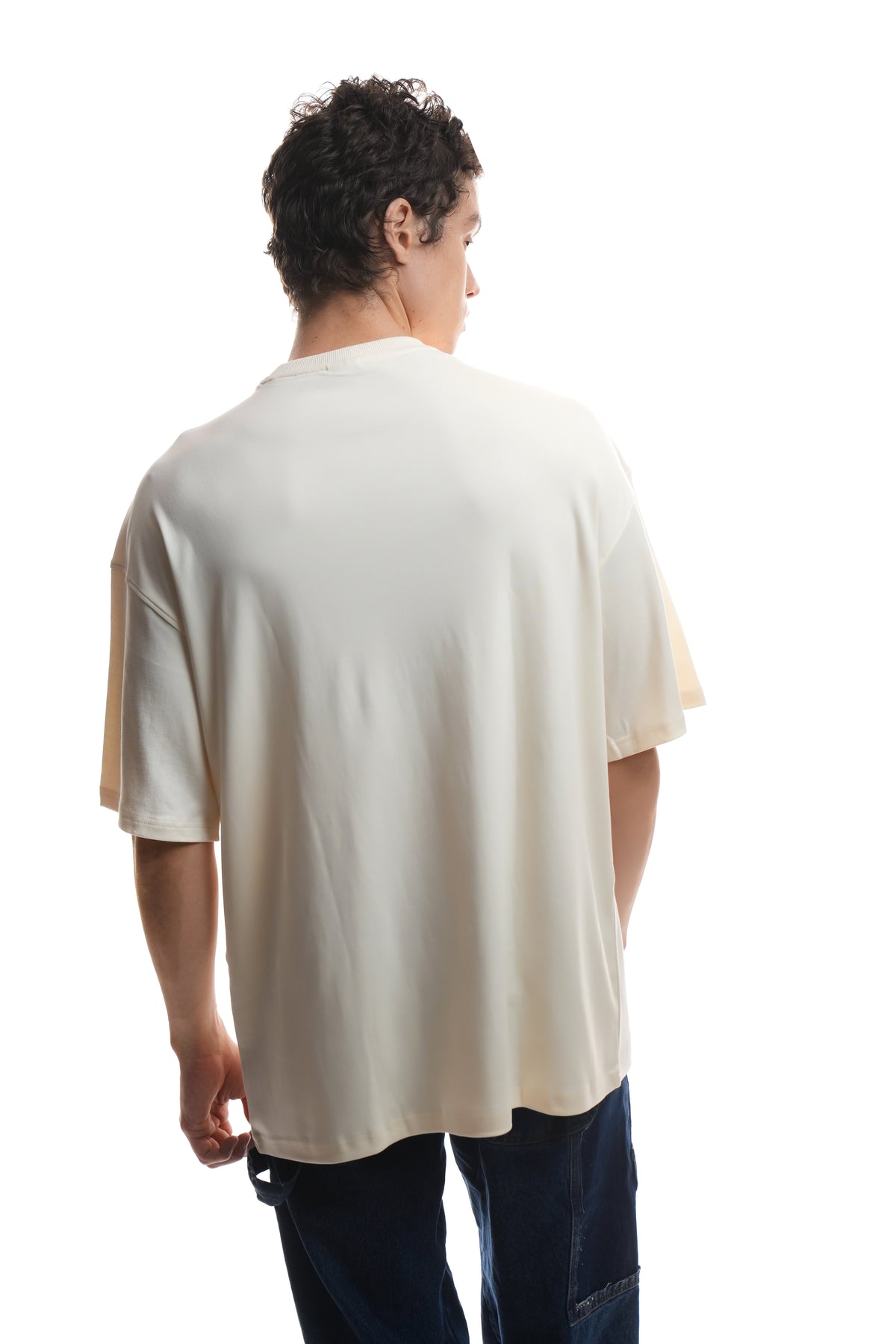 Solid (Off-White) Oversized T-Shirt