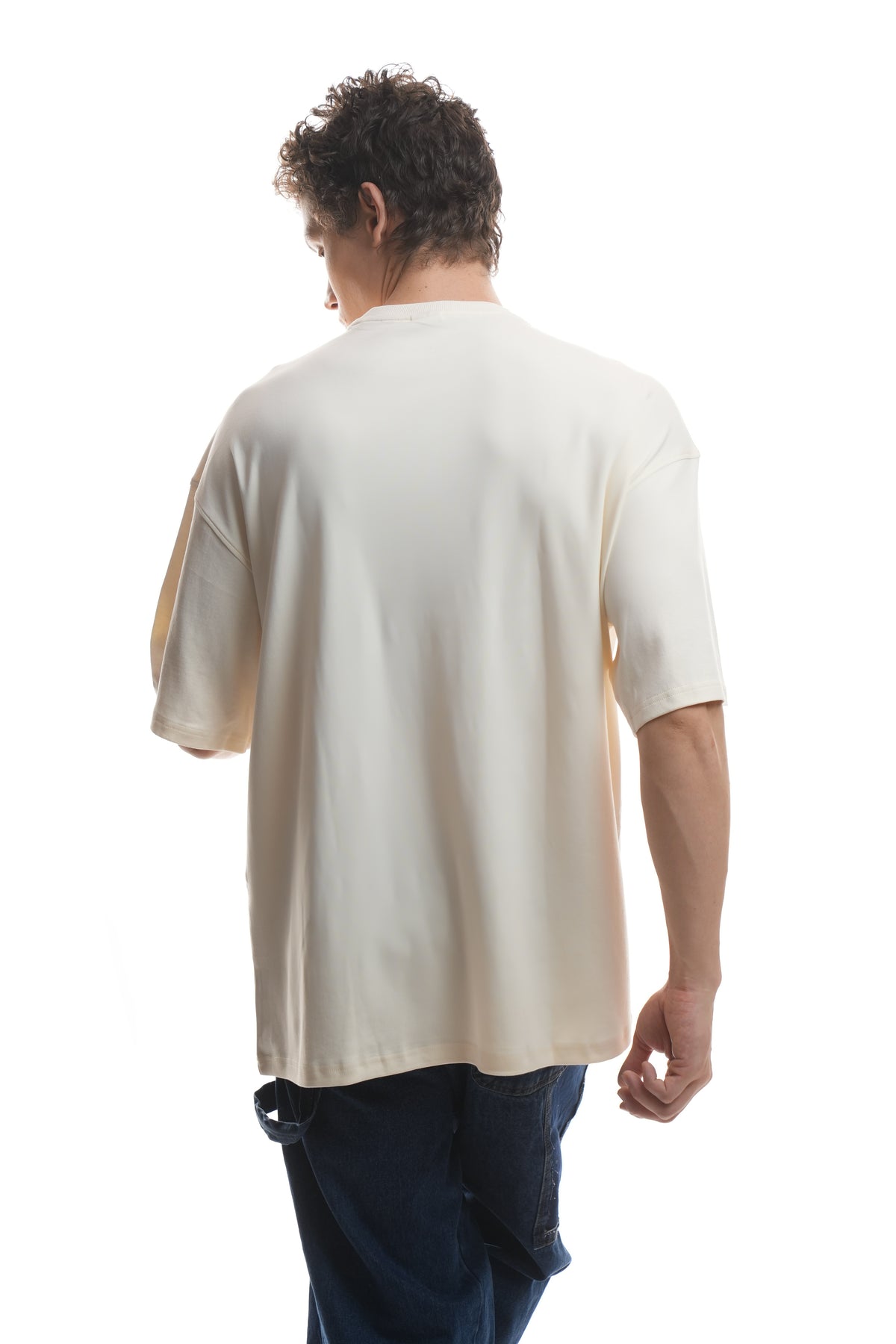 Solid (Off-White) Oversized T-Shirt