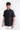 Dark blue polo shirt