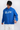 Not Lazy Blue Oversized Hoodie