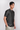 Black denim short sleeves shirt