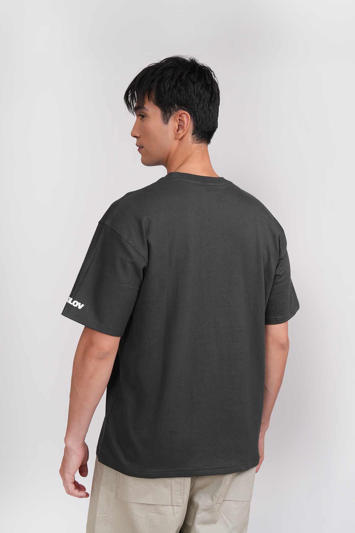 Sarcasm (Olive Ash ) Oversized T-Shirt