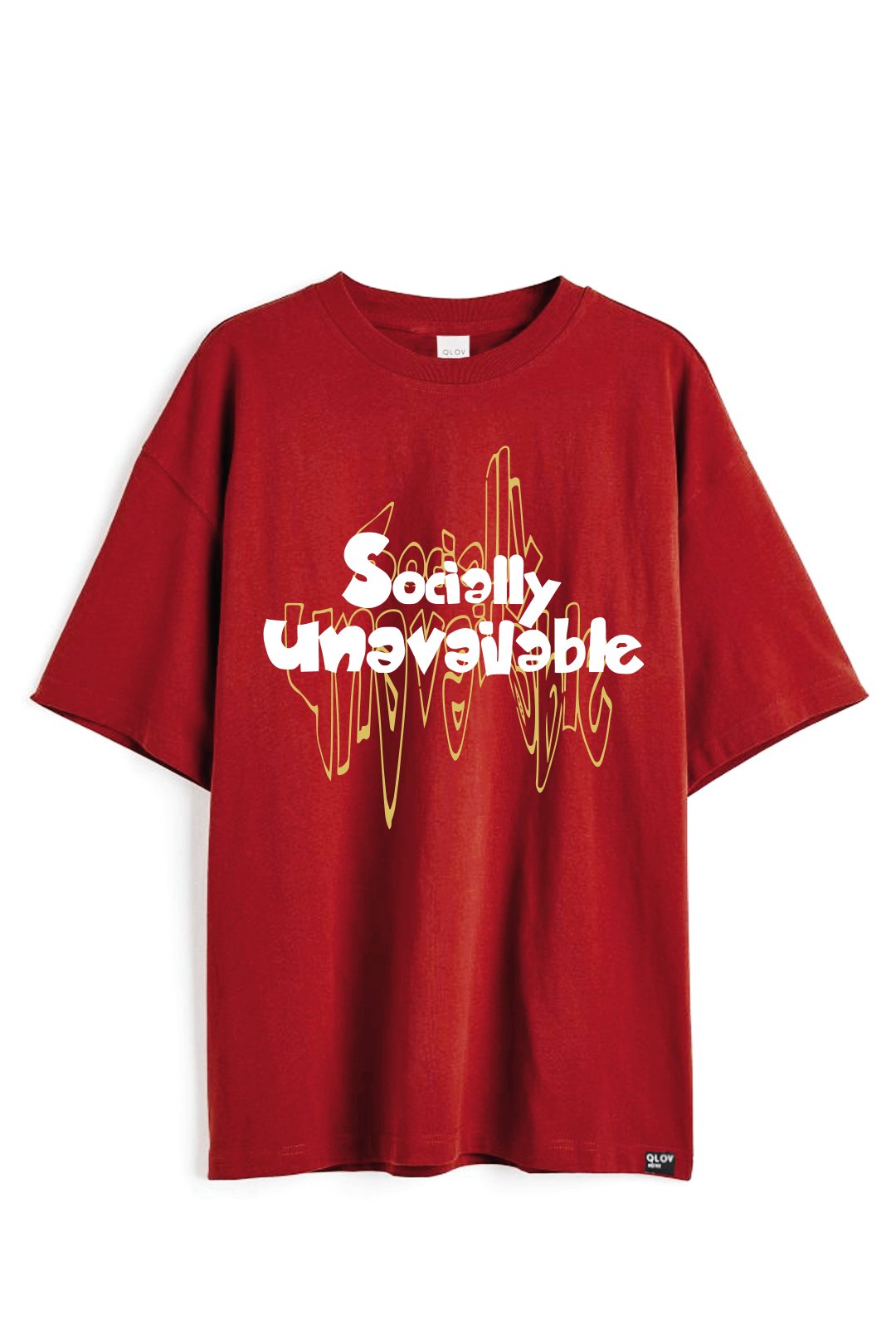 Unavailable  (Red) Oversized T-Shirt